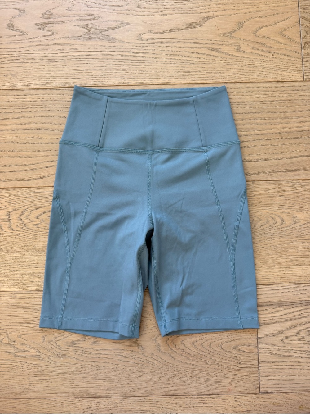 Girlfriend collective high waisted bike shorts - small